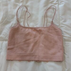 Gilly Hicks Light Pink Lace Bralette